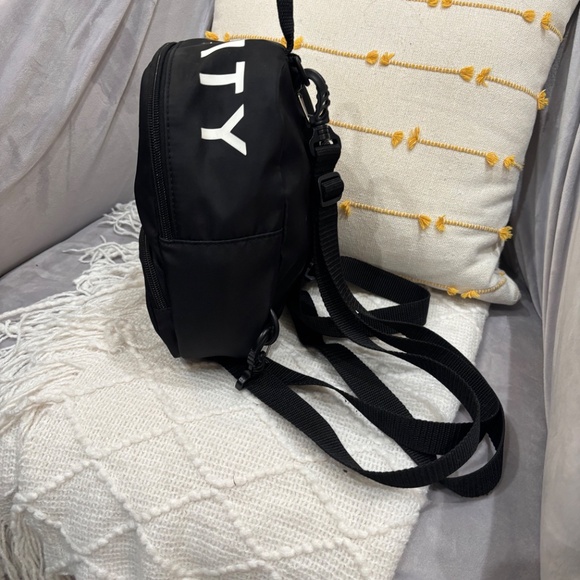 Nfinity Black & Mini Backpack Purse Adjustable Straps Cheer Lightweight Durable - Picture 3 of 12